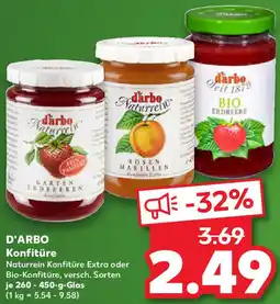 Kaufland D'ARBO Konfitüre Angebot