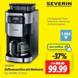 Lidl Kaffeemaschine mit Mahlwerk Angebot