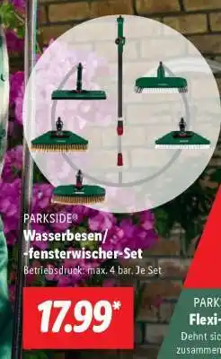 Lidl PARKSIDE Wasserbesen/-fensterwischer-Set Angebot