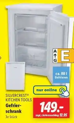 Lidl SILVERCREST KITCHEN TOOLS Gefrierschrank Angebot