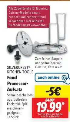 Lidl SILVERCREST KITCHEN TOOLS Food Processor-Aufsatz Angebot
