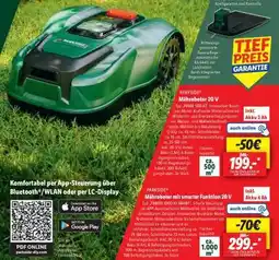 Lidl PARKSIDE Mähroboter 20 V Angebot