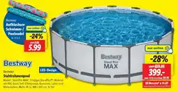 Lidl Bestway Stahlrahmenpool Angebot