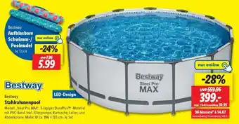 Lidl Bestway Stahlrahmenpool Angebot