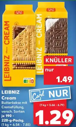 Kaufland LEIBNIZ Cream Angebot
