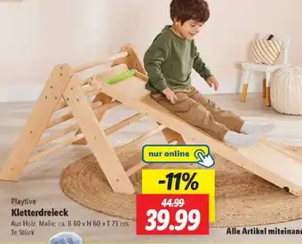 Lidl Kletterdreieck Angebot