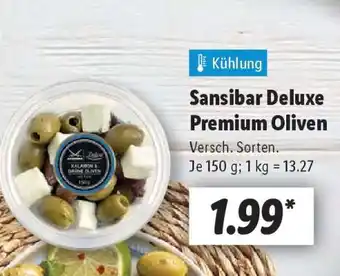 Lidl Sansibar Deluxe Premium Oliven Angebot