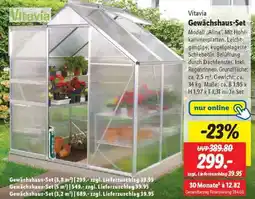 Lidl Gewächshaus-Set Angebot