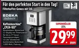 Edeka Kaffeemaschine CM24-183 Angebot