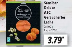 Lidl Sansibar Deluxe ASC Geräucherter Lachs Angebot