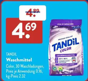 Aldi Süd TANDIL Waschmittel Angebot