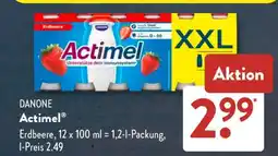 Aldi Süd Actimel Erdbeere Angebot