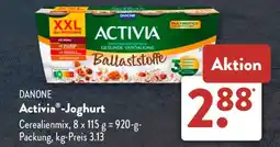 Aldi Süd Activia -Joghurt Angebot