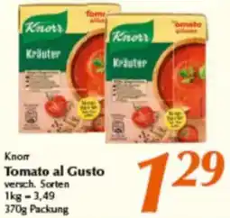 inkoop Knorr Tomato al Gusto Angebot