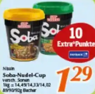 inkoop Nissin Soba Nudel-Cup Angebot