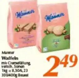 inkoop Manner Waffeln Angebot