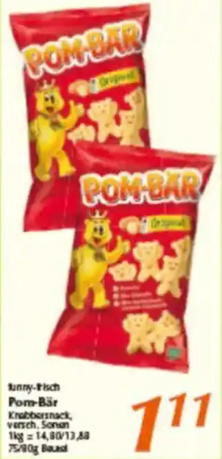 inkoop funny-frisch Pom-Bär Angebot