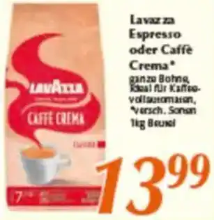 inkoop Lavazza Espresso oder Caffe Crema Angebot