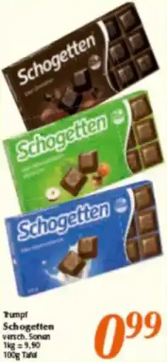 inkoop Trumpf Schogetten Angebot