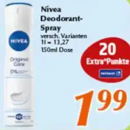 inkoop Nivea Deodorant Spray Angebot
