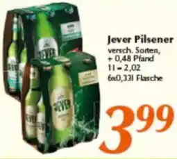 inkoop Jever Pilsener Angebot
