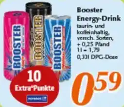 inkoop Booster Energy-Drink Angebot