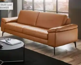 XXXLutz Valdera Leder-Sofa 3-sitzig Angebot