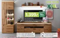XXXLutz Linea Natura Wohnwand Angebot