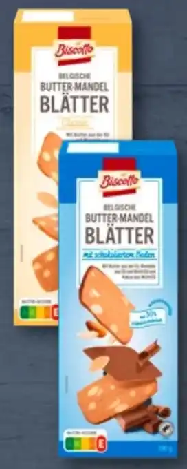 Aldi Nord Biscotto Belgische Butter-Mandelblätter Angebot