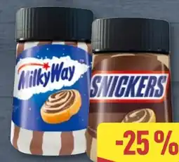 Aldi Nord Milky Way Brotaufstrich Angebot