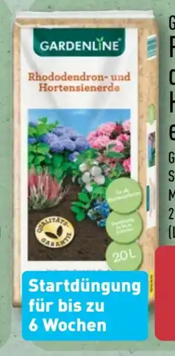 Aldi Nord Gardenline Rhododendron- und Hortensienerde Angebot