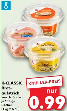 Kaufland K-CLASSIC Brotaufstrich Angebot
