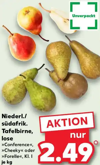 Kaufland Niederl./ südafrik. Tafelbirne, lose Angebot