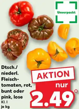 Kaufland Dtsch./ niederl. Fleischtomaten, rot, bunt oder pink, lose Angebot