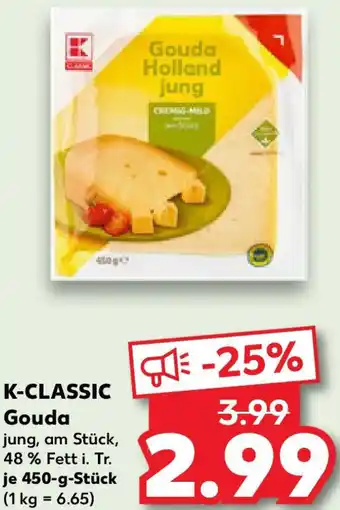 Kaufland K-CLASSIC Gouda Angebot
