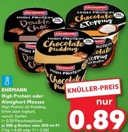 Kaufland EHRMANN High Protein oder Almighurt Mousse Angebot