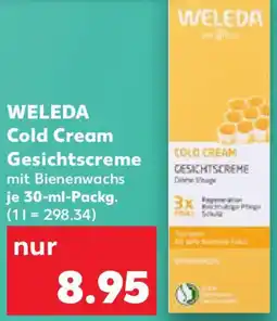 Kaufland WELEDA Cold Cream Gesichtscreme Angebot