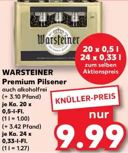 Kaufland WARSTEINER Premium Pilsener Angebot