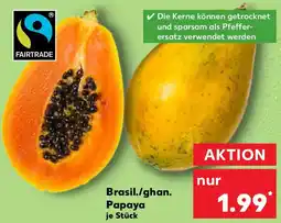 Kaufland Brasil./ghan. Рарауа Angebot