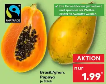 Kaufland Brasil./ghan. Рарауа Angebot