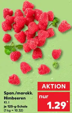 Kaufland Span./marokk. Himbeeren Angebot