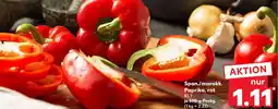 Kaufland Span./marokk. Paprika, rot Angebot