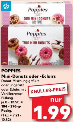 Kaufland POPPIES Mini-Donuts oder Eclairs Angebot