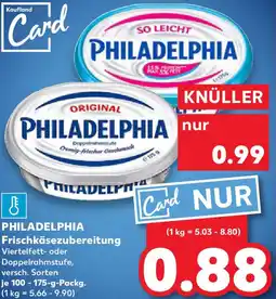 Kaufland PHILADELPHIA Frischkäsezubereitung Angebot