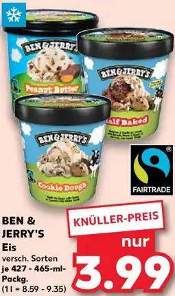 Kaufland BEN & JERRY'S Eis Angebot
