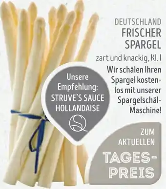Edeka Struve Deutschland frischer spargel Angebot