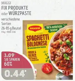 Edeka Struve Maggi fix produkte oder würzpaste Angebot
