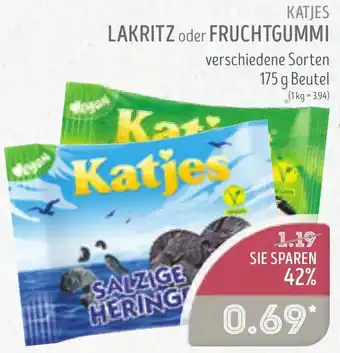 Edeka Struve Katjes lakritz oder fruchtgummi Angebot