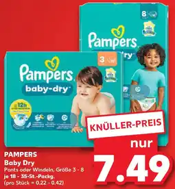 Kaufland PAMPERS Baby Dry Angebot