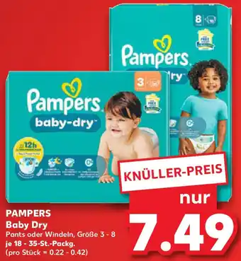 Kaufland PAMPERS Baby Dry Angebot